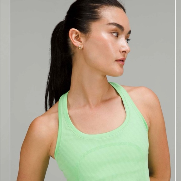 Green Lululemon tank top size 6 - Picture 3 of 7